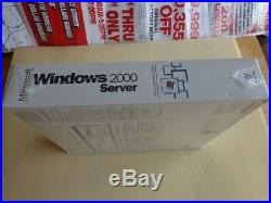 100% Genuine Microsoft Windows 2000 Server 25 CAL Retail Box (MPN C11-00019)