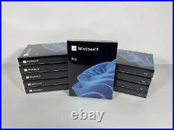 2024 New Microsoft Windows 11 Pro 64-Bit USB Flash Drive Sealed with Product Key