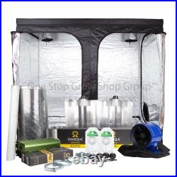 2 x 600W Essential Grow Tent Kit with 2 x 600W Grow Light and Full Extraction Kit