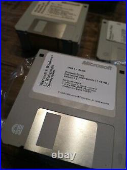 3.5 Floppy Disks Windows 95 Preview, 95 Plus! Office 95, Windows 3.1, MS-DOS