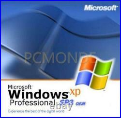 3x Microsoft Windows XP Pro SP3 Service Pack 3 Full Version (E85-05687)