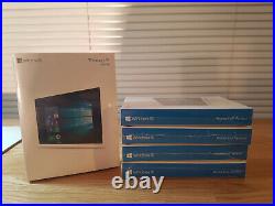 5X Microsoft Windows 10 Home English 32/64Bit USB 3.0 Full Retail Bundle Job Lot