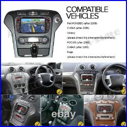 7 DAB DVD GPS Sat Navi SWC BT CD Radio BT Ford Focus Mondeo Galaxy C/S-Max Kuga