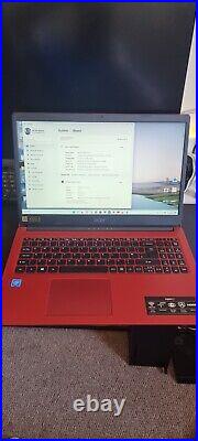 Acer aspire 3 15.6 laptop 4GB 64-bit operating system (RED)