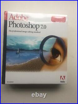 Adobe Photoshop 7.0 Upgrade Software Windows PC sealed pack