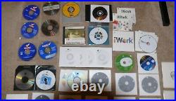 Apple Software Lot iLife, iWork, MS Office & Many System Discs