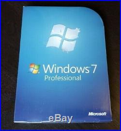 BRAND NEW Microsoft Windows 7 Professional Full Version Service Pack 1 fqc-00129