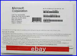 BULK PACK of x 10 Microsoft Windows 10 Professional 64Bit DVD Disk