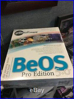 BeOS Pro Edition 5.0 By gobesoftware Vintage OS software