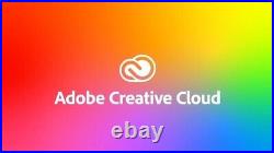 Brand New Adobe Creative Cloud Account ALL APPS ACCESS 100% GENUINE Photoshop