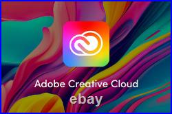 Brand New Adobe Creative Cloud Account ALL APPS ACCESS 100% GENUINE Photoshop