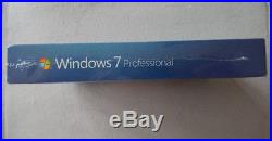 Brand New Microsoft Windows 7 Professional fqc-00129 retail box 100% Genuine