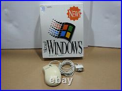 Brand New SEALED Microsoft Windows 3.1 with Rare Microsoft Serial Mouse