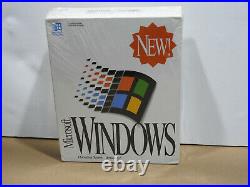 Brand New SEALED Microsoft Windows 3.1 with Rare Microsoft Serial Mouse