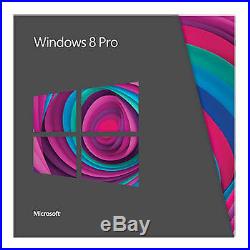 Brand New Sealed Genuine Windows 8 Pro Operating System OS 64 Bit