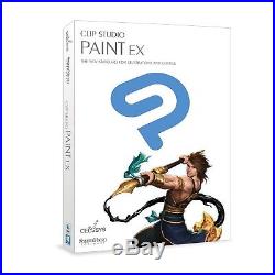 CLIP STUDIO PAINT EX DVD-ROM No Operating System