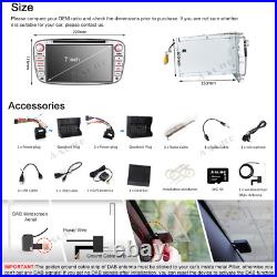Car Stereo DVD Free DAB+ Radio RDS BT GPS Sat Nav For Ford Focus/Mondeo/C/S-Max