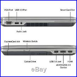 DELL LATITUDE E6530 TOUCH CORE i5 2.6GHz WIN10 PRO WIFI HDMI DVD+RW HD PC WEBCAM