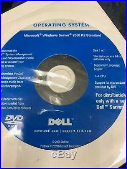 Dell Microsoft Windows Server 2008 R2 64-bit SEALED
