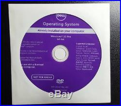 Dell Windows 10 Pro 64bit OS Restore Reinstallation DVD disk. Immediate dispatch