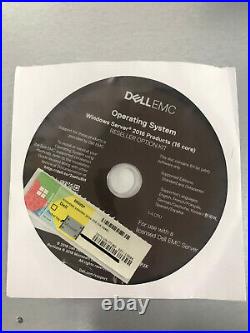 Dell Windows Server 2016 Standard ROK 16 Core 634-BRMW 64 bit DVD opened unused