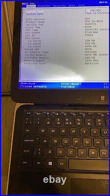 Dell XPS P20S 2 in 1 Laptop/Tablet i7-4650U @1.7GHz 8GB RAM 256GB WIN 10