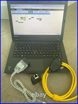 Diagnostic Coding Software For Bmw MINI on Lenovo with DCAN ENET Cables