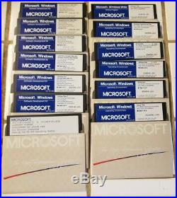 EXTREMELY RARE! Microsoft Windows 1.0 OS & SDK Vintage Software 5.25 Floppy Disk
