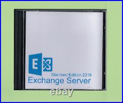 Exchange Server 2019 Standard. Retail CALs. Authentic Microsoft License