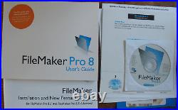 FileMaker Pro 8.5 single user pack TH326Z/A Upgraded from 7 and 6 Mac Windows
