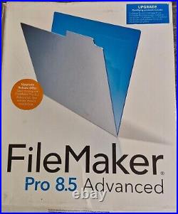 Filemaker Pro 8.5 Advanced Retail Version Windows Mac w Lincense Key Original CD