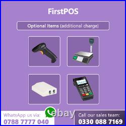 FirstPOS 15in Touch Screen EPOS POS Cash Register Till System Chinese Takeaway