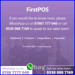 FirstPOS 15in Touch Screen EPOS POS Cash Register Till System Pet Shop