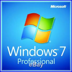 GENUINE Microsoft Windows 7 Pro OEM SP1 32-bit English DVD Version FQC-08279