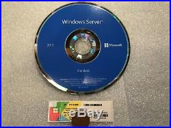 GENUINE Microsoft Windows Server 2019 Standard 2xCPU 16CORES 2VM 64BIT DVD COA