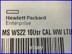 HP MS WS22 10USR CAL P46217-B21 Windows Server 2022 CAL 10 user client access