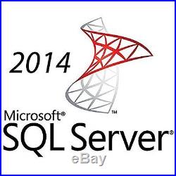 HP Microsoft MS SQL Server 2014 Standard Edition 5 User CALs Licence, 841186-B21