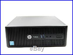 HP ProDesk 400 G3 SFF Pentium G4400 3.3GHz 2C 8GB DDR4 0-128GB SSD Windows 10