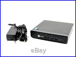 HP ProDesk 600 G1 Mini DC i3-4160T 3.1GHz 4GB RAM 0-500GB HDD WiFi Windows 10
