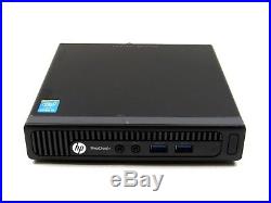 HP ProDesk 600 G1 Mini PC Quad Core i5-4590T 2GHz 8GB RAM 128GB SSD Windows 10