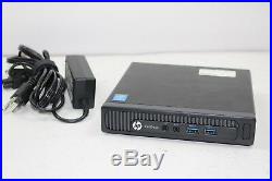 HP ProDesk 600 G1 Tiny QC i5-4590T 2.0GHz 4-8GB RAM None-HDD/SSD Windows 10