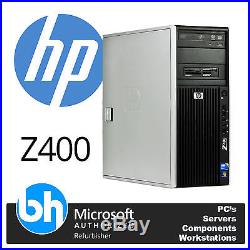 HP Z400 Workstation Xeon Quad Core Up to 16GB RAM Windows 10 Tower Customisable