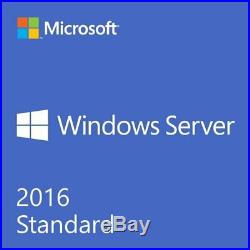 Hewlett Packard Enterprise HPE Microsoft Windows Server 2016 Standard ROK 16