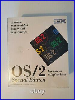 IBM OS/2 Special Edition for Windows 3.1 NEW and Factory Sealed! English, RARE