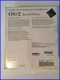 IBM OS/2 Special Edition for Windows 3.1 NEW and Factory Sealed! English, RARE