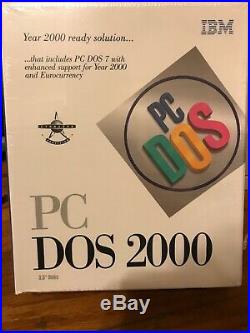 IBM PC DOS 2000 Sealed Box FLOPPY DISCS