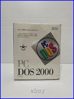 IBM PC DOS 2000 Vintage Disk Operating System Unopened Factory Sealed Box