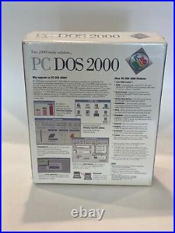 IBM PC DOS 2000 Vintage Disk Operating System Unopened Sealed Box