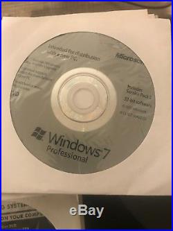 Joblot of Windows 7 Professional & Home Recovery Disks 32bit & 64 Bit 98 Disks