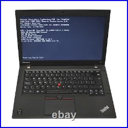 Lenovo T450 ThinkPad Laptop i5-5300U 2.30GHz 4GB 128GB No OS Or PSU B